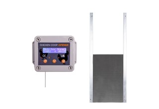Automatic doorman with hatch