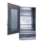 Meat and fish smoker with glass door 39 x 27.5 x 80 cm Meat and fish smoker with glass door 39 x 27.5 x 80 cm