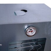Meat and fish smoker with glass door 39 x 27.5 x 80 cm Meat and fish smoker with glass door 39 x 27.5 x 80 cm