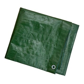 Bâche à œillets imperméable 3 m x 6 m bâche verte bâche en tissu