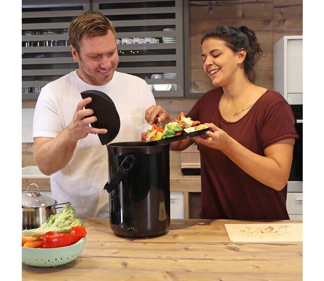 Composteur bokashi ORGANKO 2 OCEAN 9.6L noir