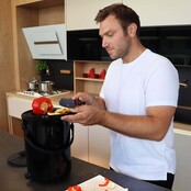 ORGANKO 2 OCEAN 9.6L black bokashi composter