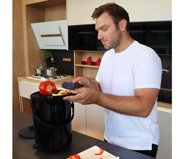 ORGANKO 2 OCEAN bokashi composteerbak 9.6L zwart