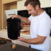 ORGANKO 2 OCEAN 9.6L black bokashi composter