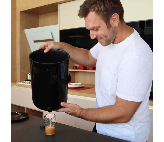 ORGANKO 2 OCEAN bokashi composteerbak 9.6L zwart