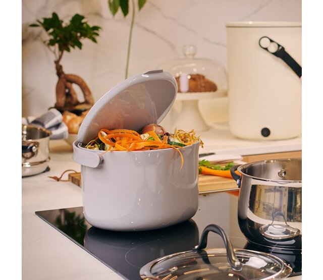 ORGANKO DAILY compostvat 3,3L lichtgrijs