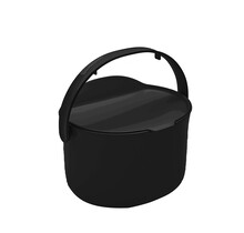 Compost garbage can ORGANKO DAILY 3.3L black