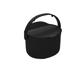 Poubelle ORGANKO DAILY 3.3L noir