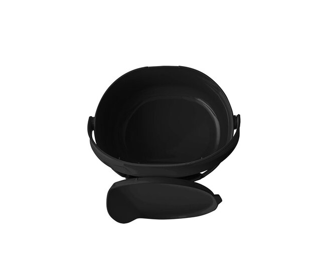 Compost garbage can ORGANKO DAILY 3.3L black