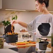 Compost garbage can ORGANKO DAILY 3.3L black