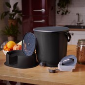 Kit 1 composteur bokashi ORGANKO ESSENTIAL 15.3L noir