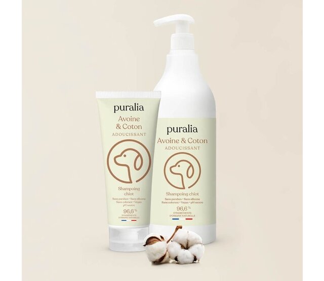 Shampoing naturel chiot 1 L - PURALIA Shampoing naturel chiot 1 L - PURALIA