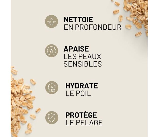 Shampoing hypoallergénique  1 L - PURALIA Shampoing hypoallergénique  1 L - PURALIA