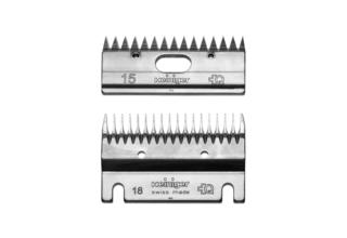 Set of combs 18 et 15 teeth HEINIGER