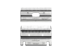 Set of combs 21 and 23 teeth HEINIGER