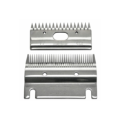 Set of combs 35 and 17 teeth for cattle and horses HEINIGER