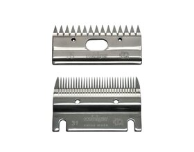Set of combs 31 and 15 teeth HEINIGER