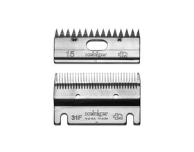 Jeu de peignes 31F et 15 dents HEINIGER