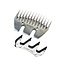 HEINIGER Set of 13 and 4-tooth combs for sheep and goats HEINIGER