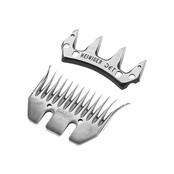 Jeu de peignes laine fine 3  et 4 dents pour ovins et caprins HEINIGER