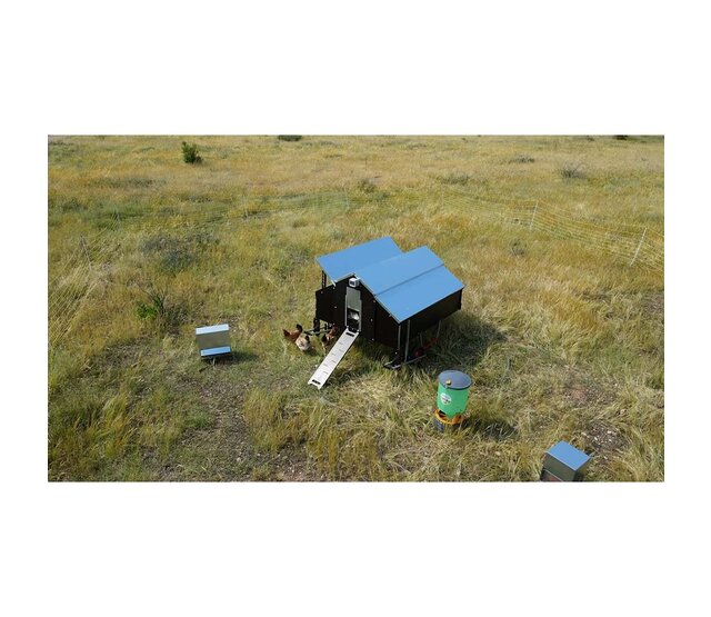 Mobile hen house 30 hens - Copele