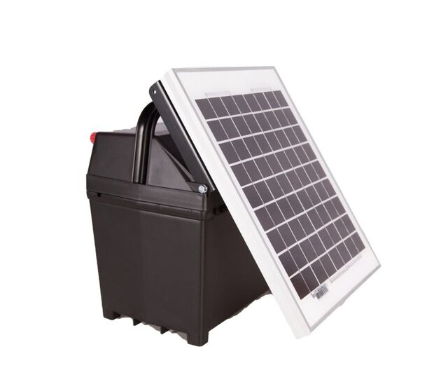 Électrificateur mixte PADDOCK RB880 avec panneau solaire 10W BEAUMONT