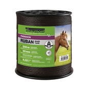 Ruban 40mm/200m marron PADDOCK BEAUMONT Ruban 40mm/200m marron PADDOCK BEAUMONT