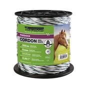 Cordon 6mm/200m blanc et vert PADDOCK BEAUMONT Cordon 6mm/200m blanc et vert PADDOCK BEAUMONT