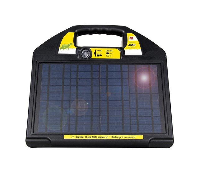 Électrificateur solaire FARMER AS50 avec panneau solaire 10W HORIZONT
