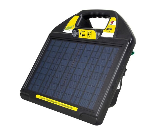 Électrificateur solaire FARMER AS50 avec panneau solaire 10W HORIZONT