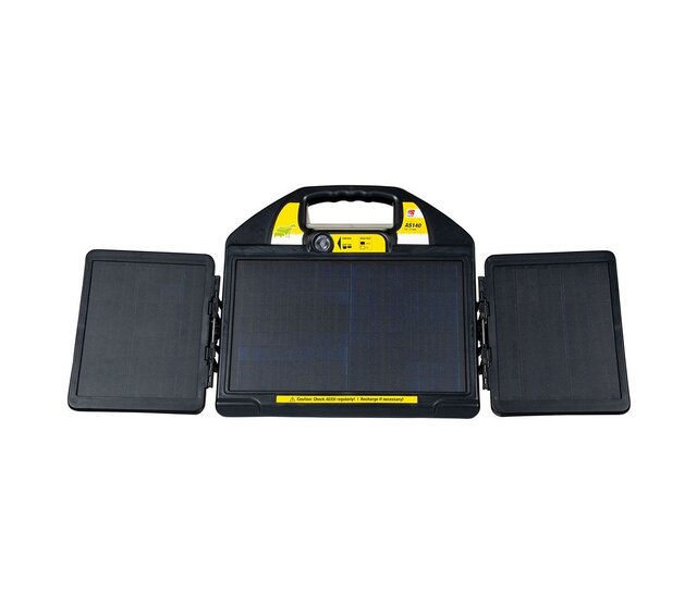 FARMER AS140 solar energiser with 24W HORIZONT solar panel