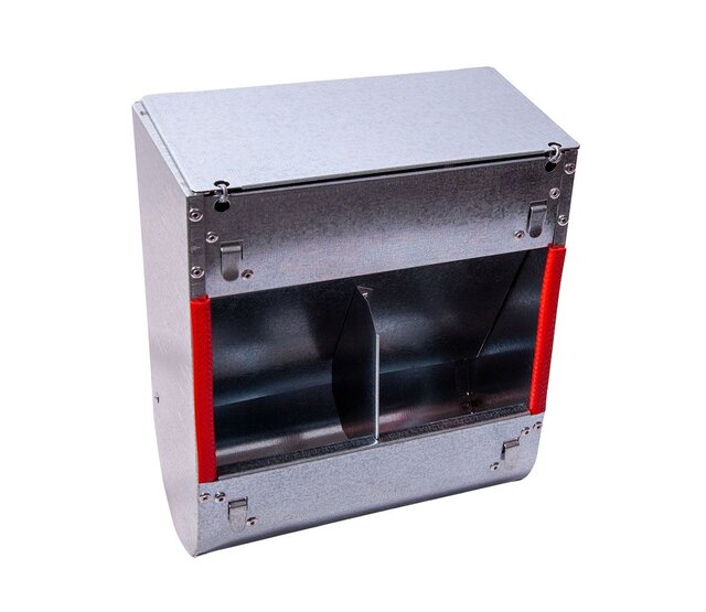 Double hopper feeder for rabbits UKAL