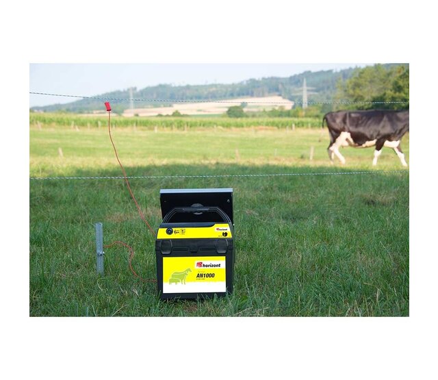 Électrificateur solaire FARMER AN1000 avec panneau solaire 10W HORIZONT