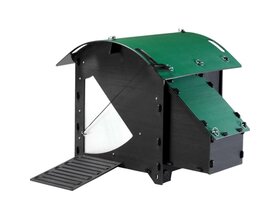 Recycled floor coop for 3 to 5 hens small model NESTERA