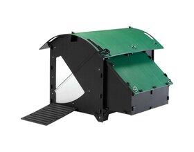 Recycled floor coop for 5 to 9 hens NESTERA medium model