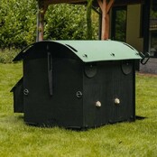 Recycled floor coop for 5 to 9 hens NESTERA medium model Recycled floor coop for 5 to 9 hens NESTERA medium model