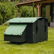 Gerecycled kippenhok voor 8 tot 15 kippen NESTERA groot model