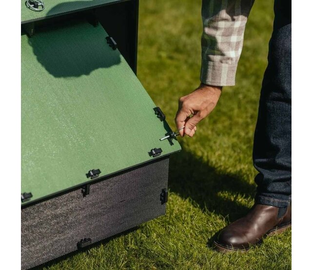 Recycled floor coop for 8 to 15 hens NESTERA large model