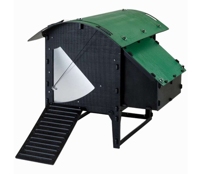 Recycled hen house with feet for 5 to 9 hens NESTERA medium model