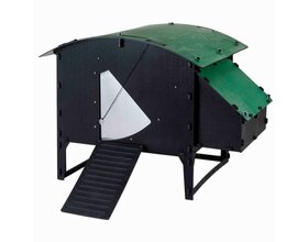Gerecycled kippenhok met poten voor 8 tot 15 kippen groot model NESTERA