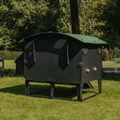 Recycled hen house with feet for 8 to 15 hens large model NESTERA