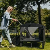 Gerecycled kippenhok met poten voor 8 tot 15 kippen groot model NESTERA