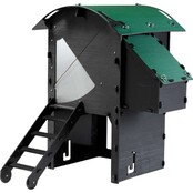 Raised recycled hen house for 3 to 5 hens small model NESTERA
