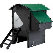 Raised recycled hen house for 5 to 9 hens NESTERA medium model