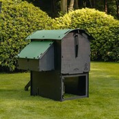 Verhoogd gerecycled kippenhok voor 5 tot 9 kippen NESTERA middelgroot model