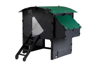 Raised recycled hen house for 8 to 15 hens NESTERA large model