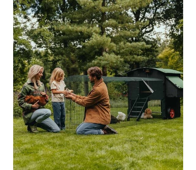 Poulailler recyclé surélevé pour 8 à 15 poules grand modèle NESTERA