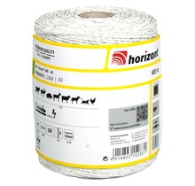 Twisted wire Ø 0.18mm /400m white FARMER W6 HORIZONT