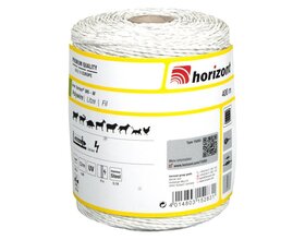 Fil torsadé Ø 0.18mm /400m blanc FARMER W6 HORIZONT