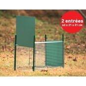 Fawn box, 2 entrances with sliding door 64 x 21 x 21 cm BOXTRAP